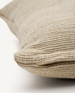 MACHIEL Jastučnica u bež i bijelom viskoznom žakardu 50 x 50 cm