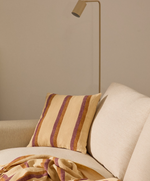 ARVEN Navlaka za jastuk od 100% lana s višebojnim prugama 45 x 45 cm