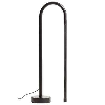 BOW Crna metalna stolna lampa