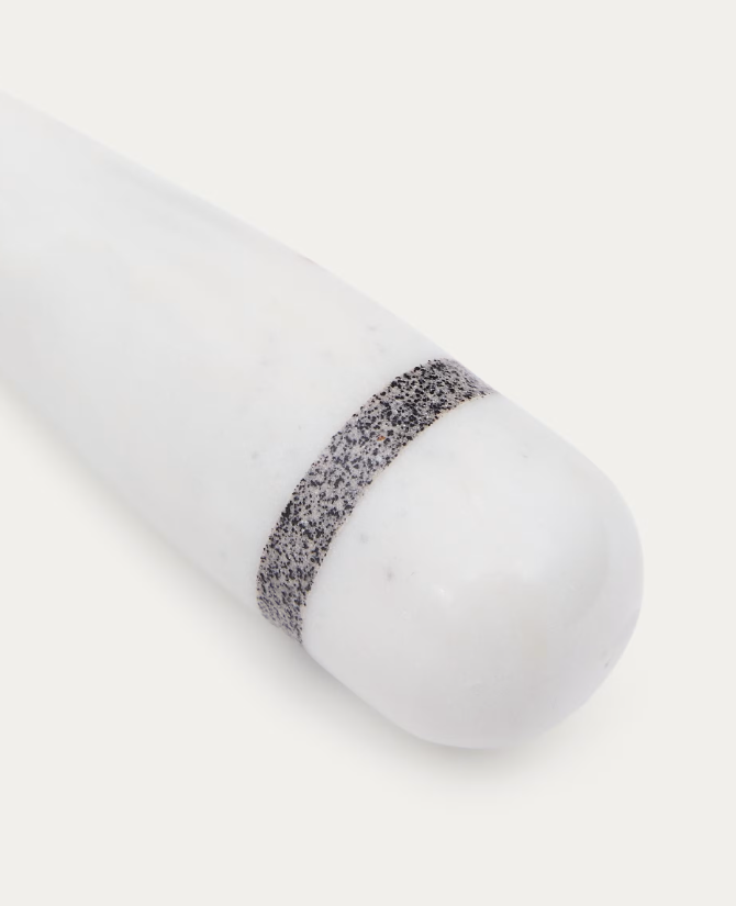 NIRA Opener in black and white marble