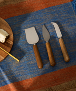 NUKHA Cheese cutlery set of 3 in FSC 100% acacia wood