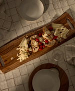 ZEUN Large serving board made of acacia wood FSC 100%