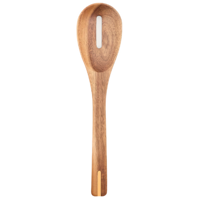 ZAIRIN Spoon with a hole in FSC 100% acacia wood and metal