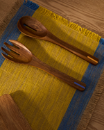 ZAIRIN Spoon with a hole in FSC 100% acacia wood and metal