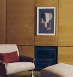 VELUNI multicoloured recycled paper picture 60 x 90cm