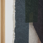 VELUNI multicoloured recycled paper picture 60 x 90cm