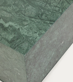 SOREIN Pomoćni stolić od zelenog mramora 50 x 50 cm