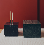 SOREIN Pomoćni stolić od zelenog mramora 50 x 50 cm