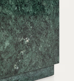 SOREIN Pomoćni stolić od zelenog mramora 50 x 50 cm