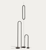 BOW black aluminium ceiling lamp Ø 16 cm