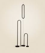 BOW black aluminium ceiling lamp Ø 16 cm