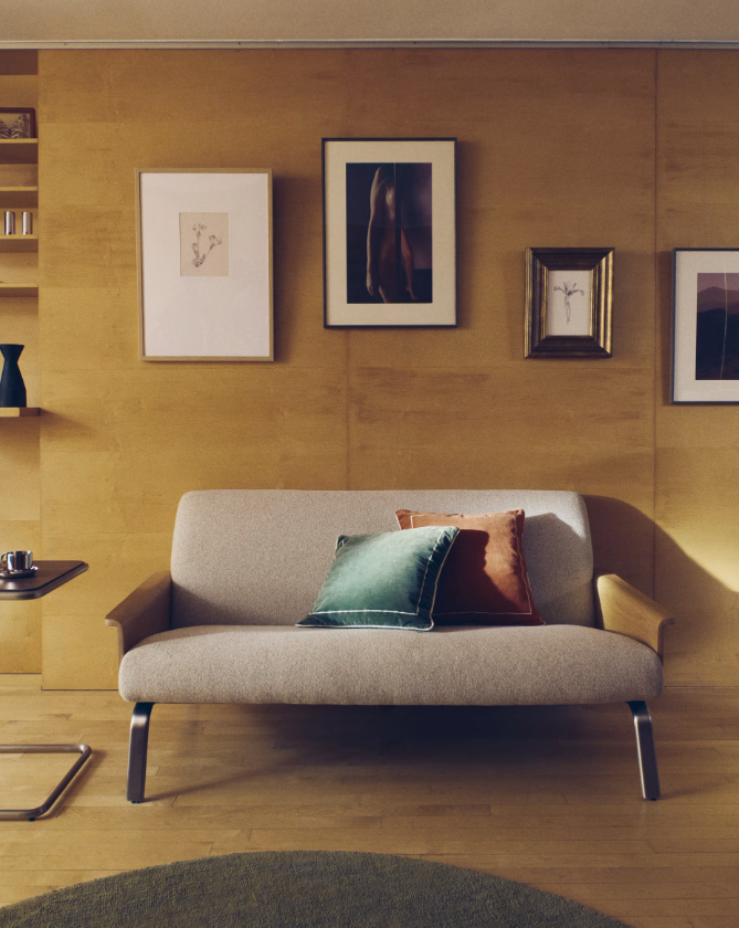 YALIRA Picture with botanical illustration 33 x 41 cm