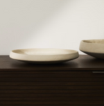 MIRENI Papier-mâché centrepiece beige Ø 29 cm