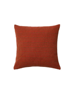 NUVAL Cushion cover in red structured fabric 50 x 50 cm