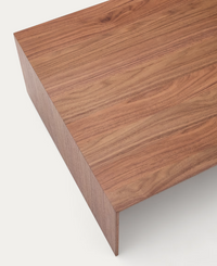 LITTO Coffee table with a natural colour finish, 140 x 70 cm