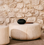 DRASI Stolić za kavu od cementa s završnim efektom travertina