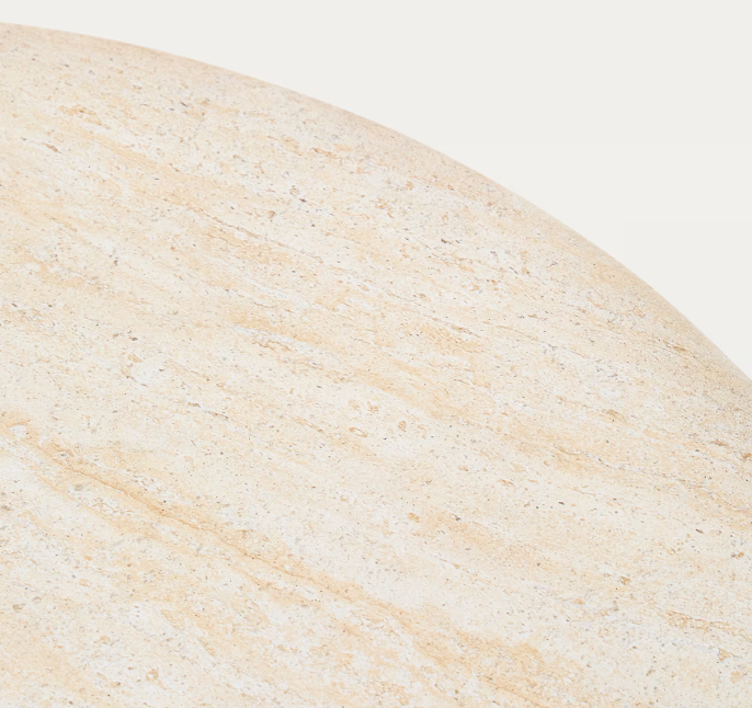 DRASI Stolić za kavu od cementa s završnim efektom travertina