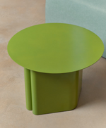 ARVIN Zeleni željezni stol, Ø 55 cm