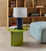 ARVIN Zeleni željezni stol, Ø 55 cm