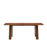 ARLEN Extendable table in solid oak wood