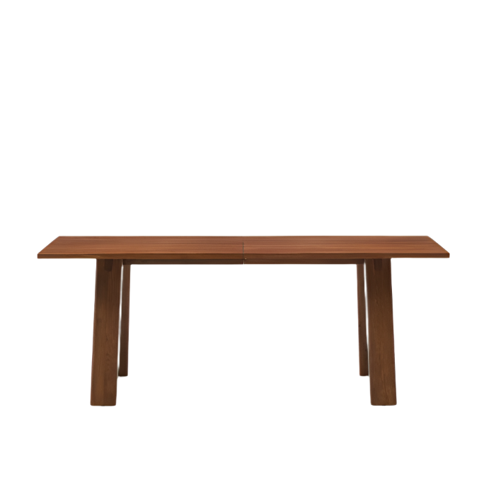 ARLEN Extendable table in solid oak wood