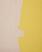 KETLA Ručno oslikana apstraktna slika od žutog platna 140 x 170 cm