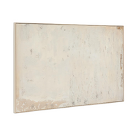 SILPA Abstract painting in light beige 200 x 120 cm