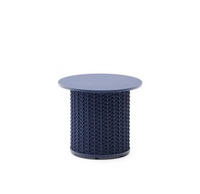 SEDALIS Outdoor side table in aluminium and rope cord