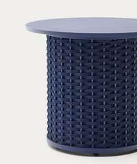 SEDALIS Outdoor side table in aluminium and rope cord