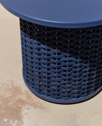 SEDALIS Vanjski pomoćni stol od aluminija i užeta