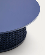 SEDALIS Outdoor coffee table in aluminium and rope cord