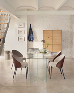 VEDRANA Komoda s 4 vrata i čeličnim nogama