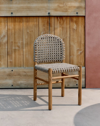 TAVIRA Outdoor chair in solid teak wood