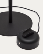 OREY crna metalna stolna svjetiljka s višepozicijskim reflektorom