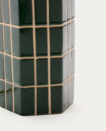 RUE green ceramic table lamp