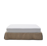 JAIRA Bed base with removable cotton cover / multiple sizes