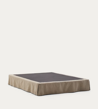 JAIRA Bed base with removable cotton cover / multiple sizes