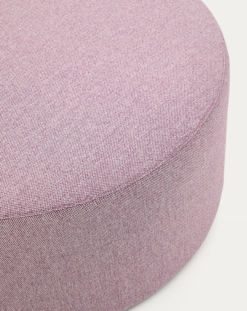 KAELI footrest with removable cover Ø90cm