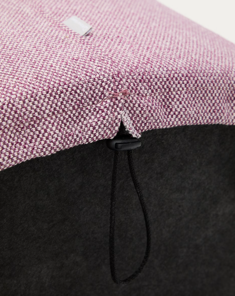 KAELI footrest with removable cover Ø90cm