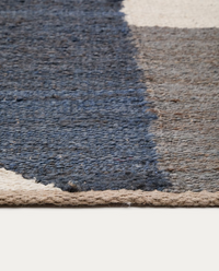 TERON multicoloured jute rug 200 x 300cm