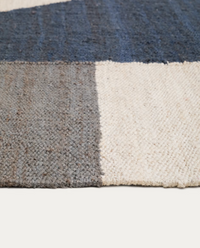 TERON multicoloured jute rug 200 x 300cm