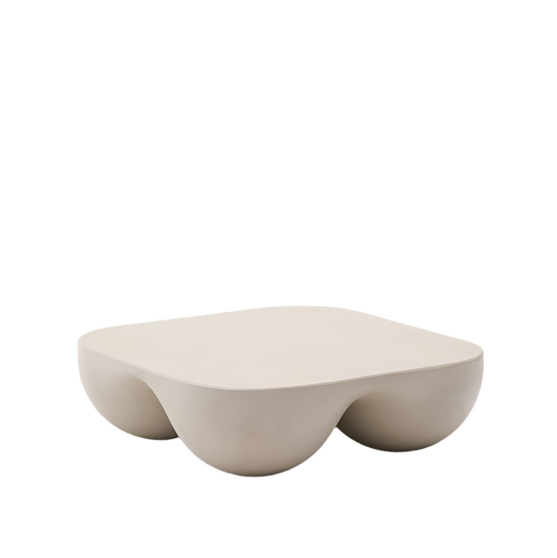 COLBA polystone coffee table 100 x 100cm