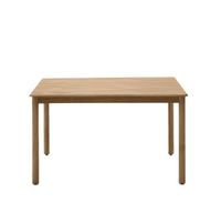 SORI table in FSC 100% solid acacia wood 135 x 135cm