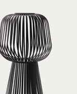 REIBA crna metalna solarna podna svjetiljka