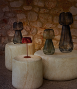 REIBA crna metalna solarna podna svjetiljka