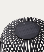 REIBA crna metalna solarna podna svjetiljka