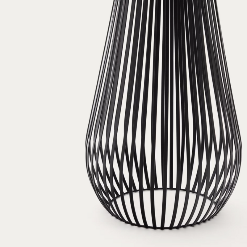 REIBA crna metalna solarna podna svjetiljka