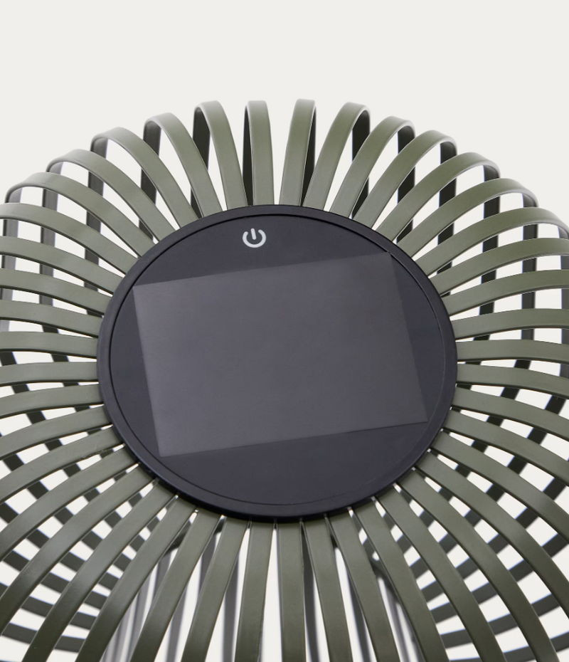 REIBA zelena metalna solarna podna svjetiljka