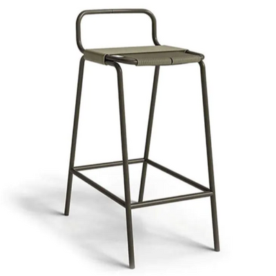 COCO Outdoor barstool in steel