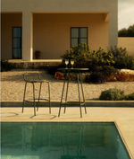 COCO Outdoor round high table in steel